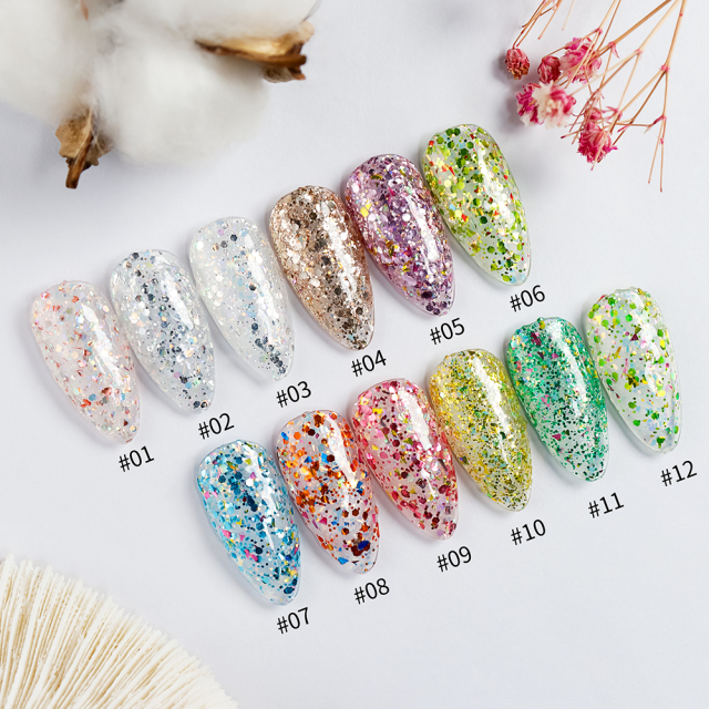 glitter gel