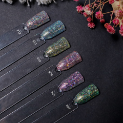 brocade glitter gel