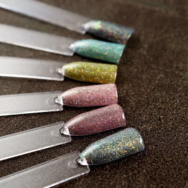 rainbow disco gel
