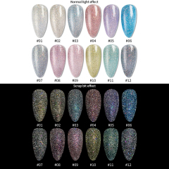 rainbow disco gel