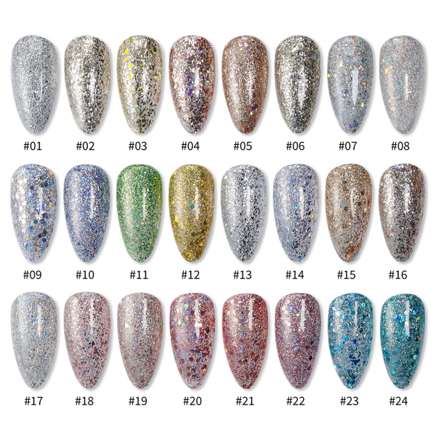 glitter gel