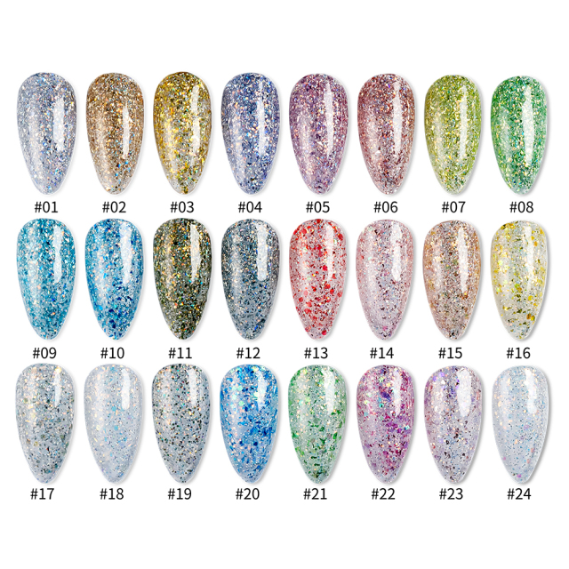 glitter gel