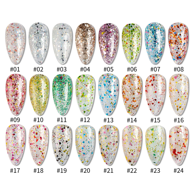 glitter gel