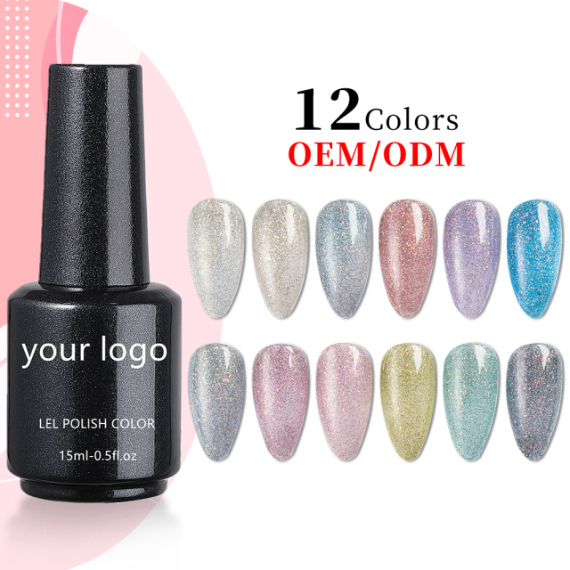 rainbow disco gel