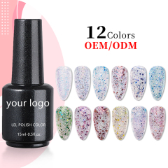 brocade glitter gel