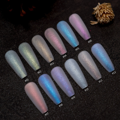 shiny luminous chamelon gel