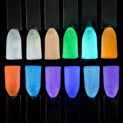 shiny luminous chamelon gel