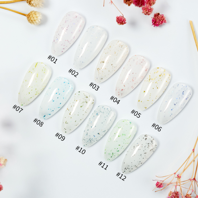 base gel B 12 colors