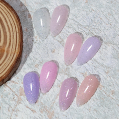 candy glitter base gel
