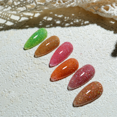 Macarons disco gel