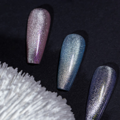 Aurora ice crystal cat eye