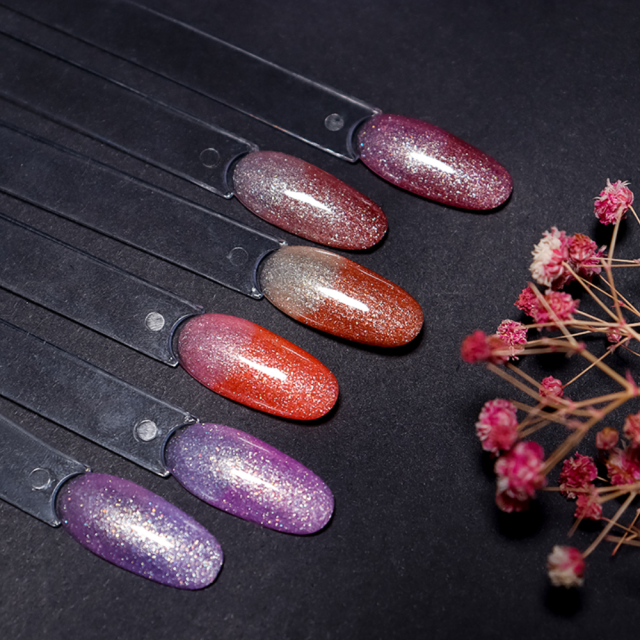 tempoerature glitter gel