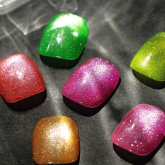neon disco cat eye