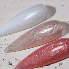 glitter base gel