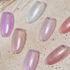 glitter base gel