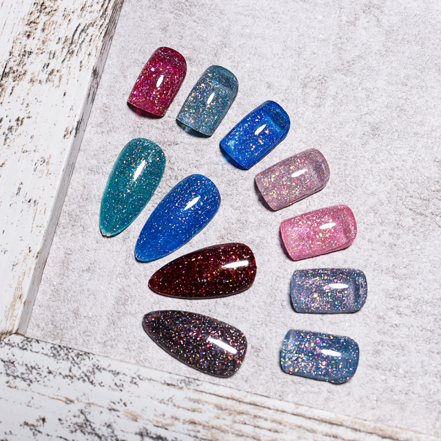 brocade starry disco gel