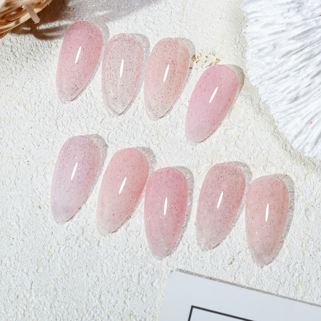 glitter base gel