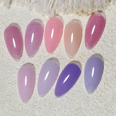 glitter base gel