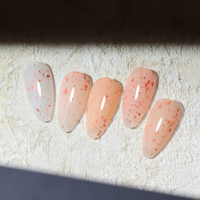 glitter base gel