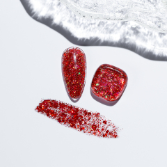 Laser glitter gel
