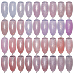 glitter base gel