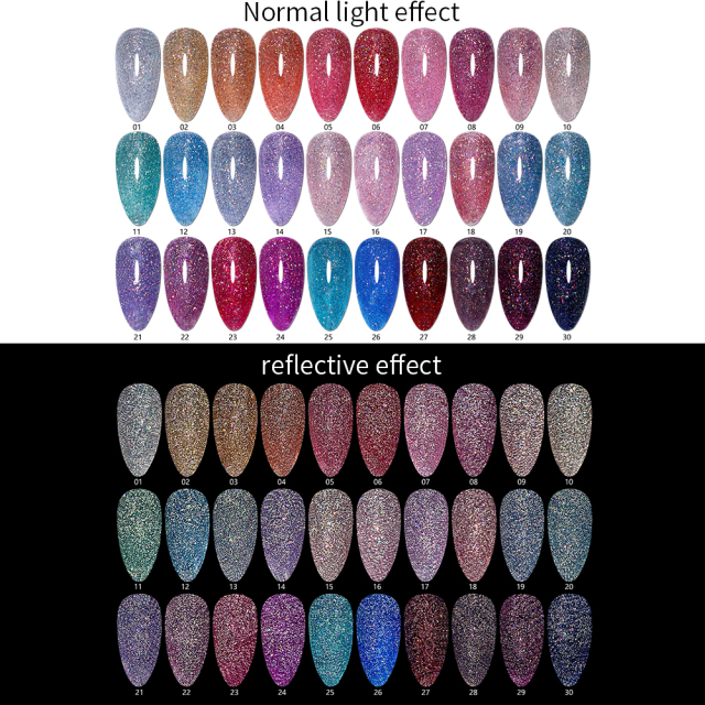 brocade starry disco gel