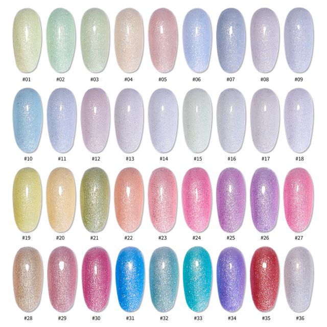 tempoerature glitter gel