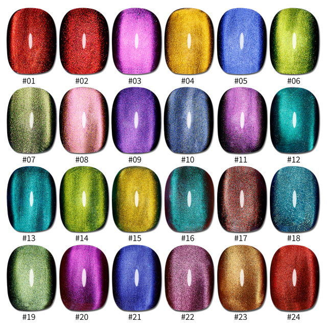 double color 9D cat eye