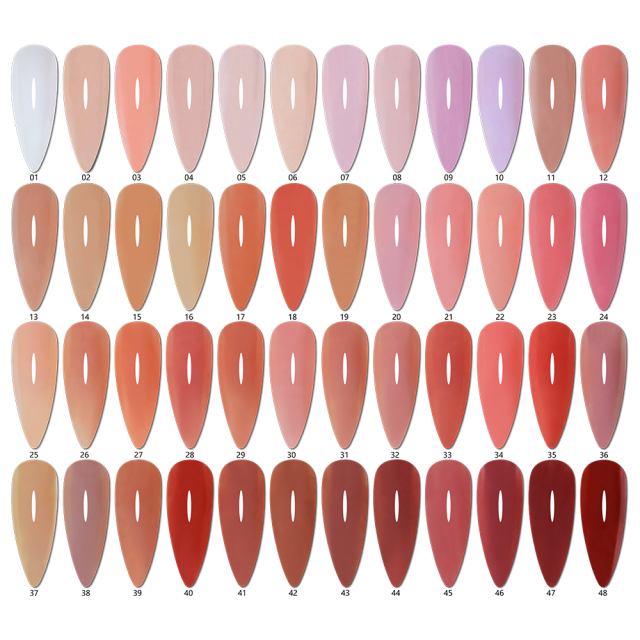 poly gel 48 colors