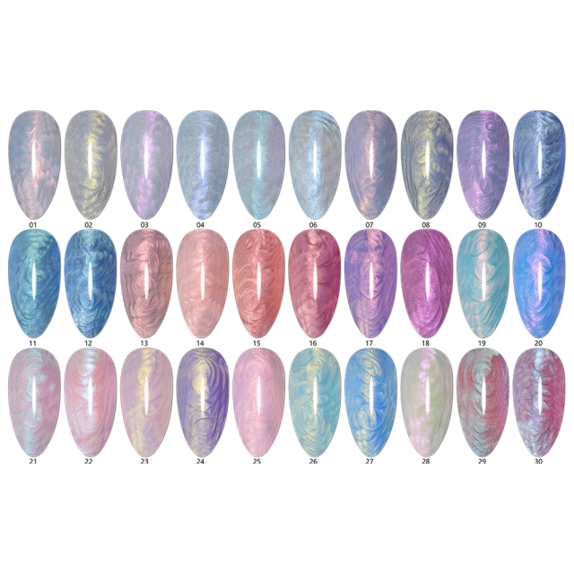 shiny thread gel