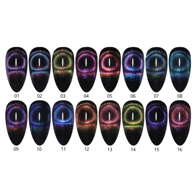 9D mirrow cat eye