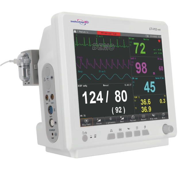 Multi -Parameter Monitor For Vet