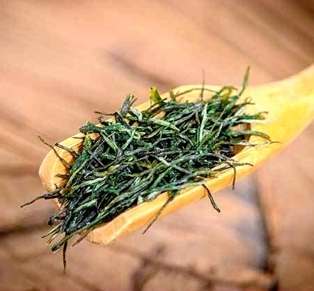 LZ02 Organic Green Tea Green Needle 2# Grade