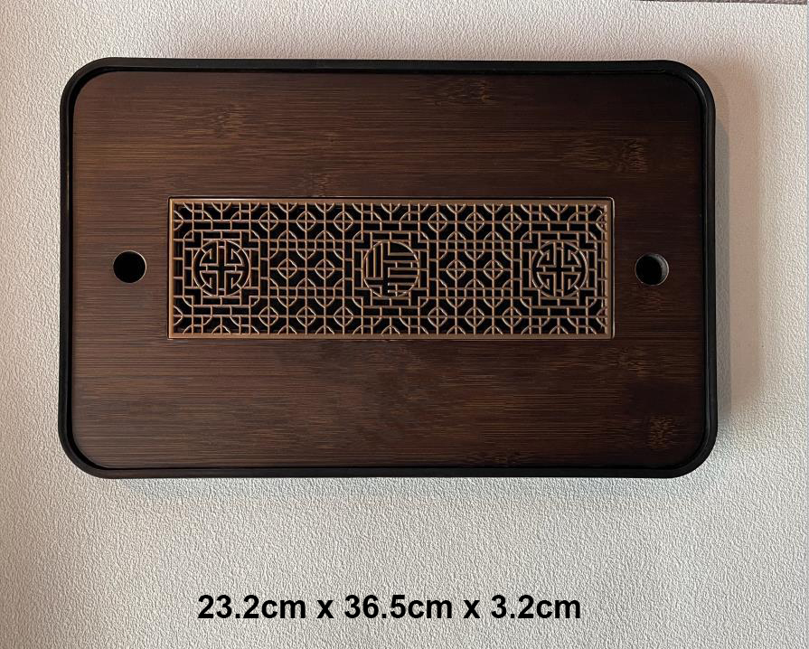 Bamboo tea tray