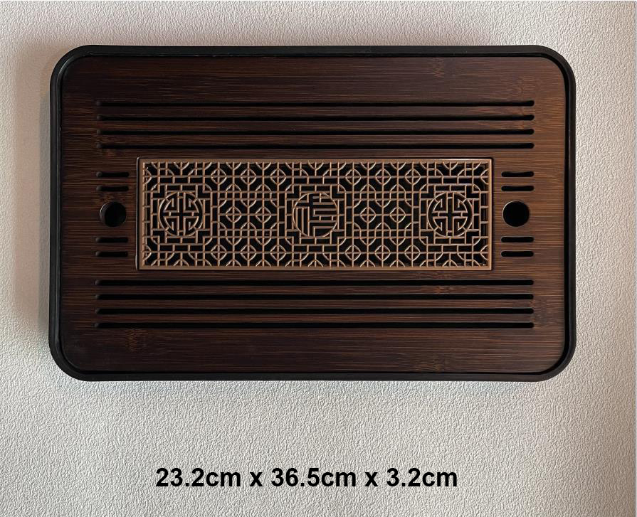 Bamboo tea tray