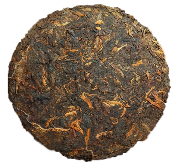 Pu 'er tea is old and ripe tea cake