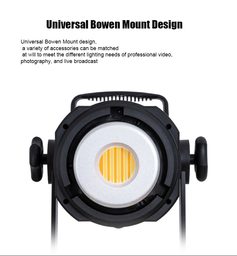 D-Pro  Y300S 300W  Video Lighting Dimmable Bi-colour Led Panel Video Light COB video Light with Remote controller