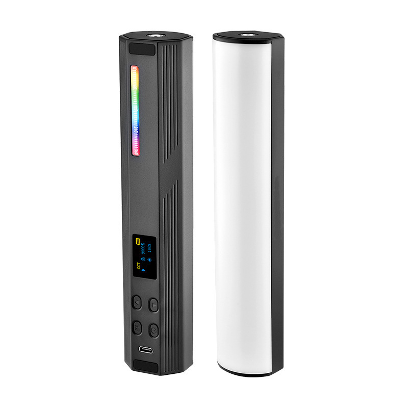 W200 RGB200W portable live fill light stick soft light color temperature camera shooting photography LED environment atmosphere light