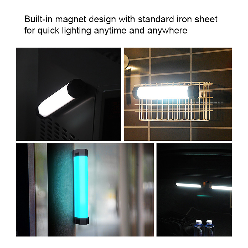 P200200W RGB handheld RGB fill light app control magnetic photography light film and television crew short video props