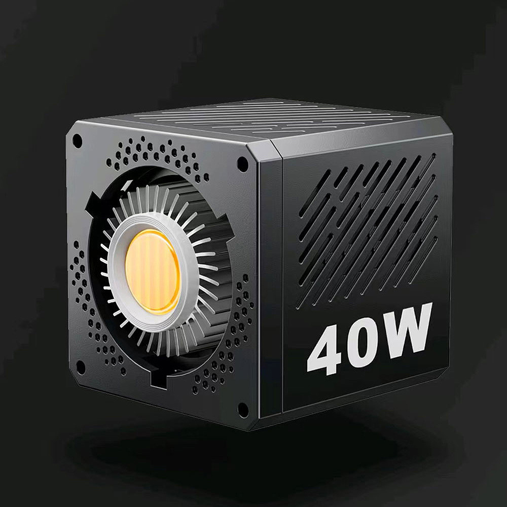 SC01 Portable Handhold 40W Bi-color Led COB Video Light Fill light for Live broadcast room, high power dual color temperature live broadcast fill light for photographying video