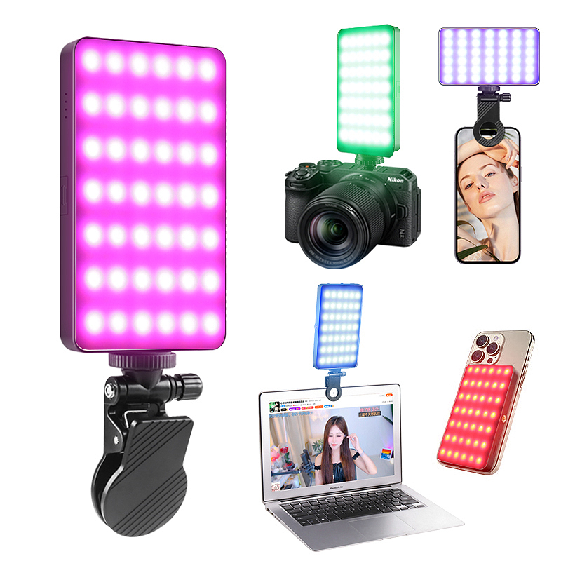 M20 2500-9000K Magnetic RGB Fill Light Mobile phone fill light portable pocket light self-timer charging handheld RGB photography lighting outdoor soft light photography