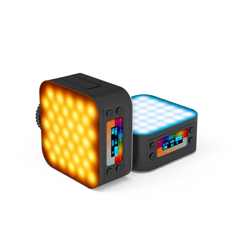 MINI TOFU  Camera Shooting LED Fill Light Live Mini D02 Fill Light Portable Pocket RGB Fill Light