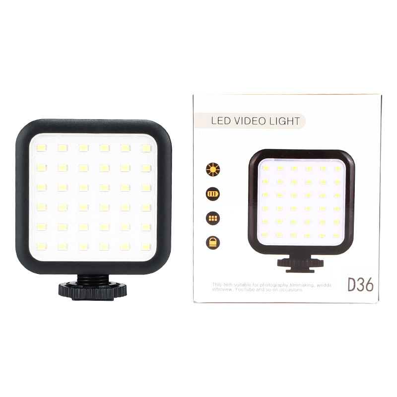 MINI TOFU  Camera Shooting LED Fill Light Live Mini D02 Fill Light Portable Pocket RGB Fill Light