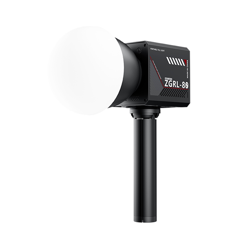 ZGRL-80  60W COB handheld bi-color built-in battery video filling light  for Live broadcast room, photographying video