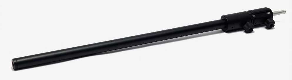 2-section Pipe with baby pin 5/8 Aluminum alloy upright pole for telescopic lamp legs