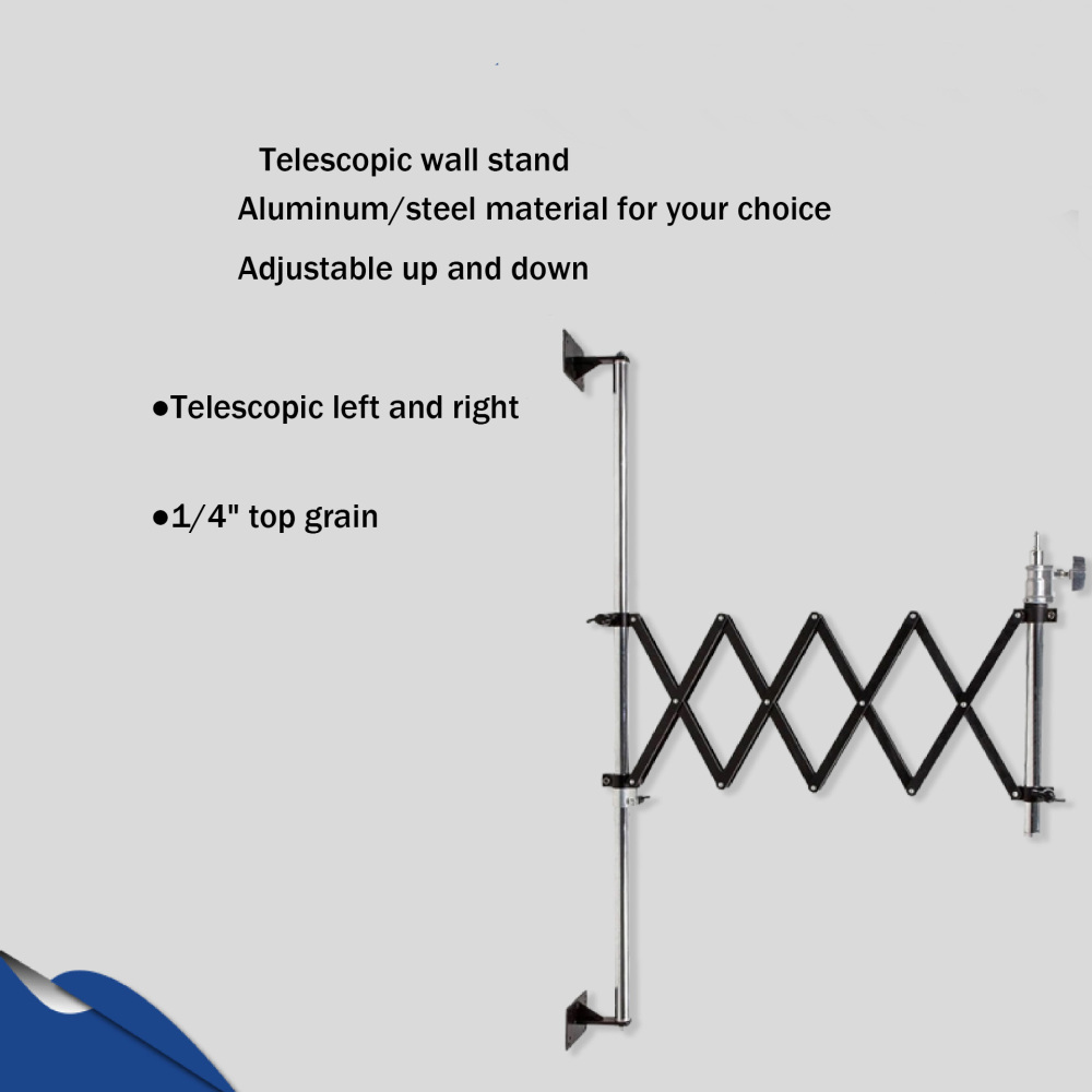 W-14  1.4M New Type  Up and Down Movable Retractable Wall Photography Anchor Mobile Stand