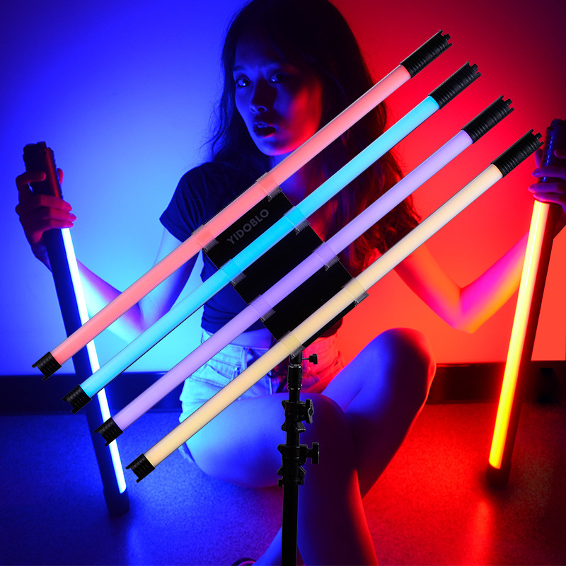 STAR 2FT&4FT RGB 2FT LED RGB TUBE Light w Color Effect APP/DMX Control