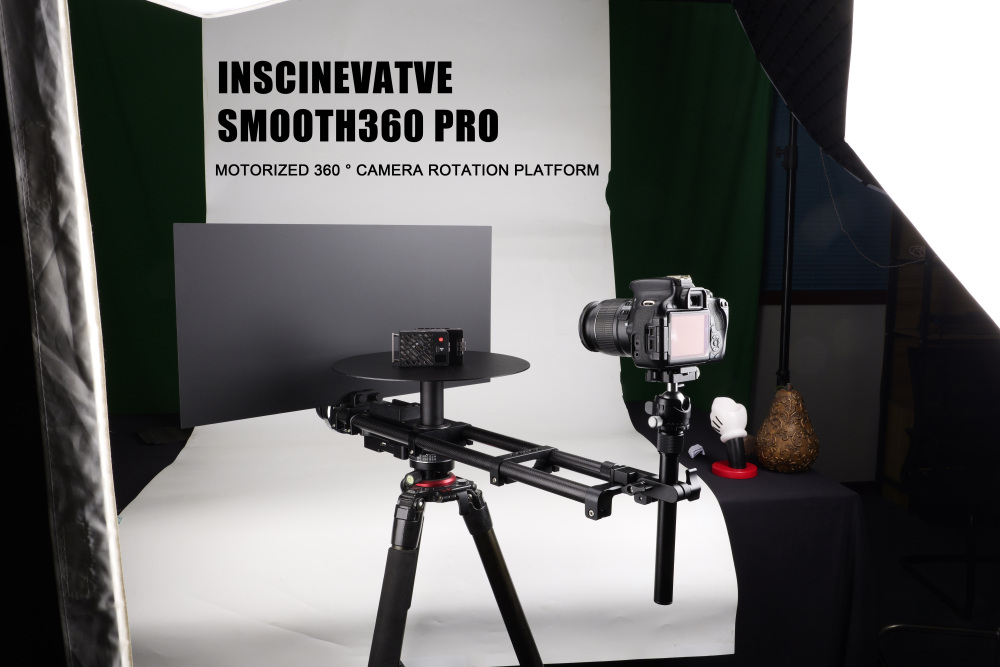 SMOOTH360 PRO  MOTORIZED 360 ° CAMERA ROTATION PLATFORM FOR VIDEO PHOTOGRAPHY WITH WIRELESS MOBILE APP CONTROL