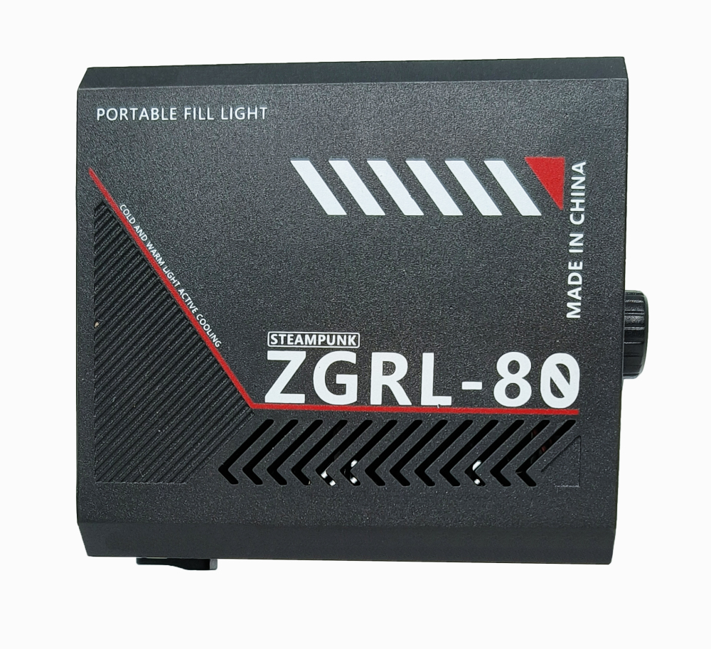 ZGRL-80  60W COB handheld bi-color built-in battery video filling light  for Live broadcast room, photographying video