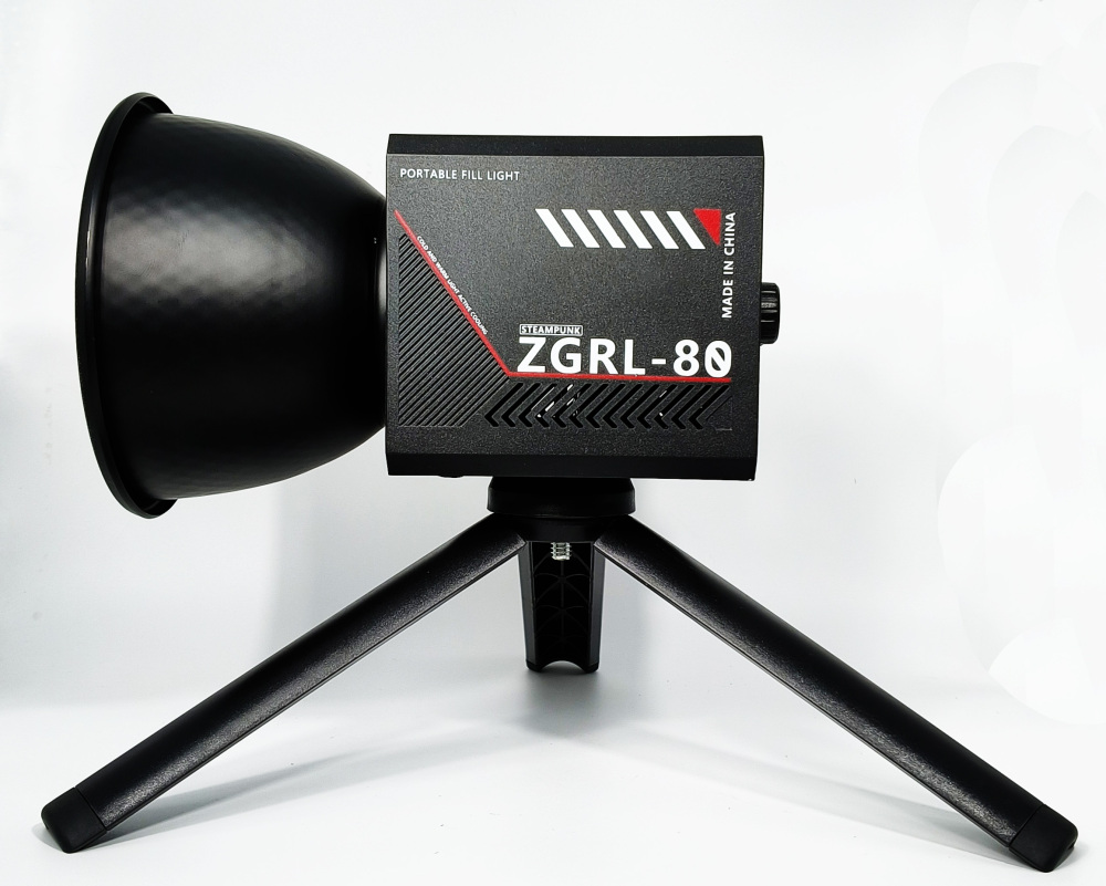 ZGRL-80  60W COB handheld bi-color built-in battery video filling light  for Live broadcast room, photographying video